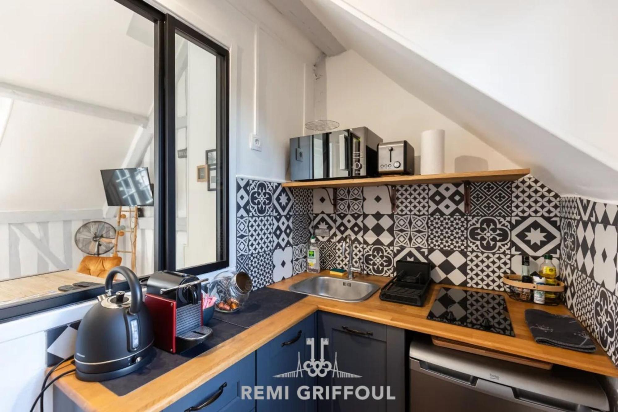 La Capucine Lovely Studio City Center Honfleur Exteriér fotografie