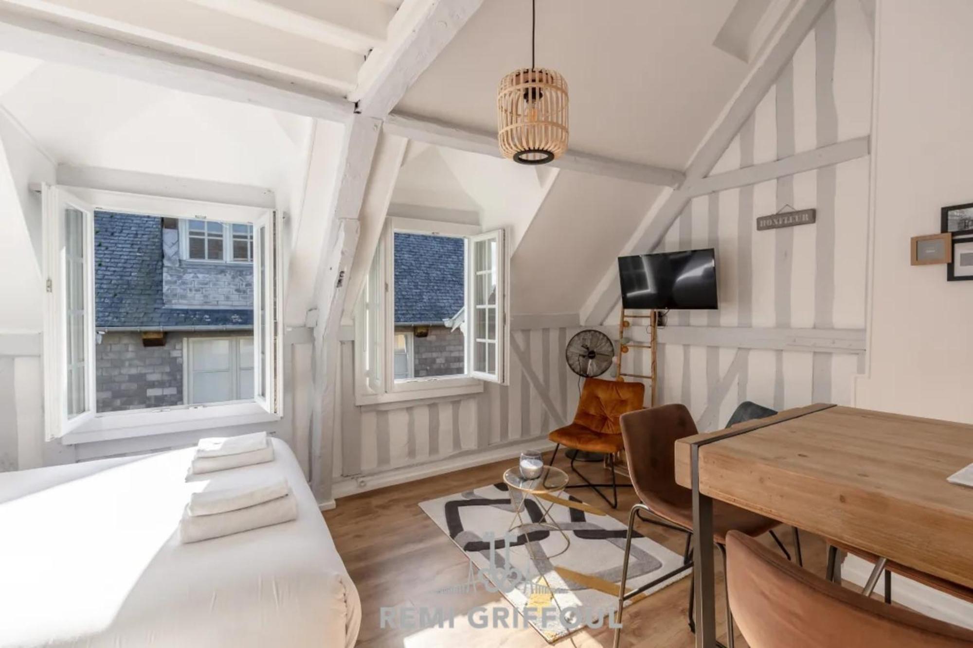 La Capucine Lovely Studio City Center Honfleur Exteriér fotografie